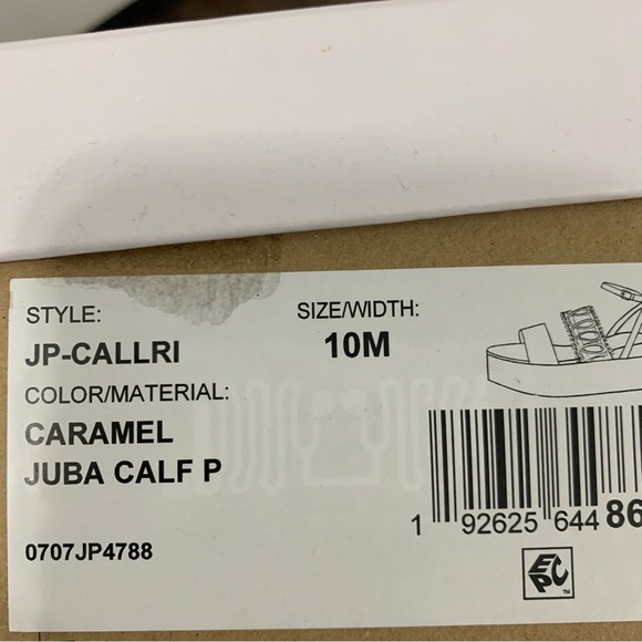 Jessica Simpson Brown Callri Wedge Sandals Size 10 - Picture 13 of 13